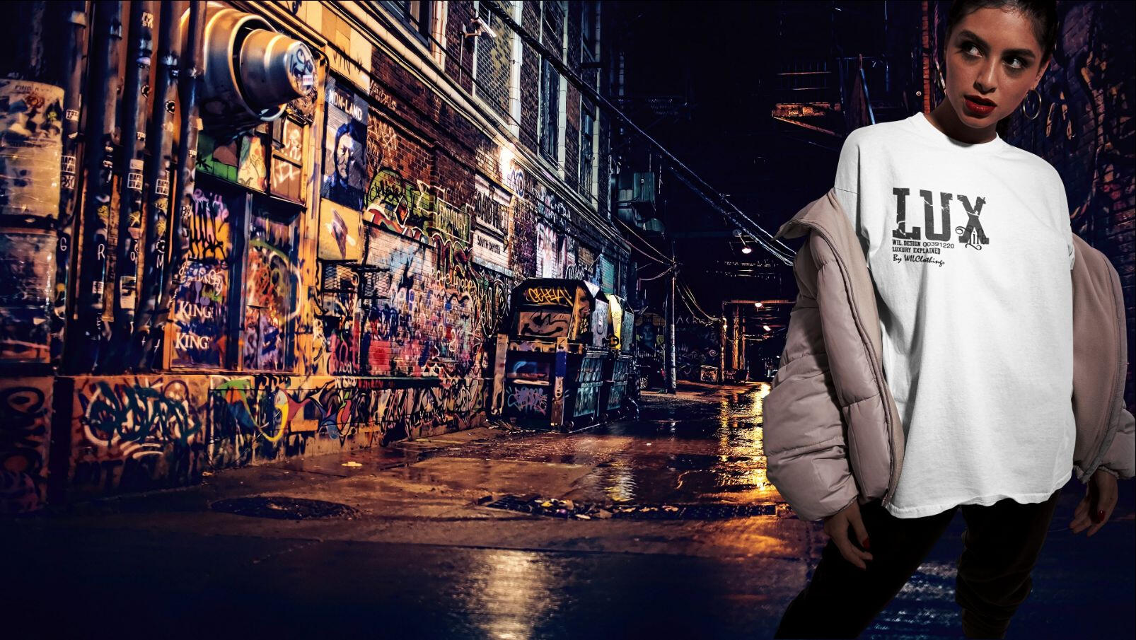 Every item we create comes from original vision and raw creativity, never duplication—WILClothing stands for real artistry, not trends or shortcuts.