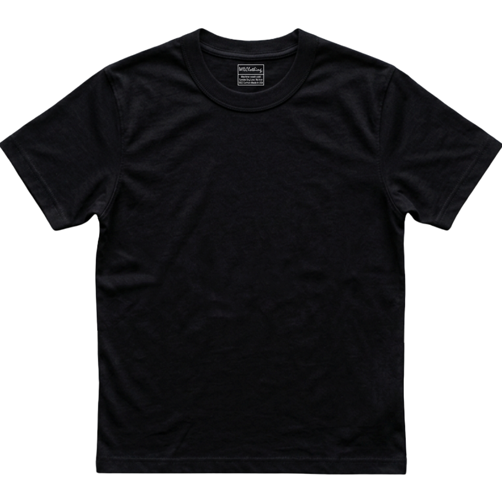 WILClothing Blanks - BLACK - Unisex Classic Fit