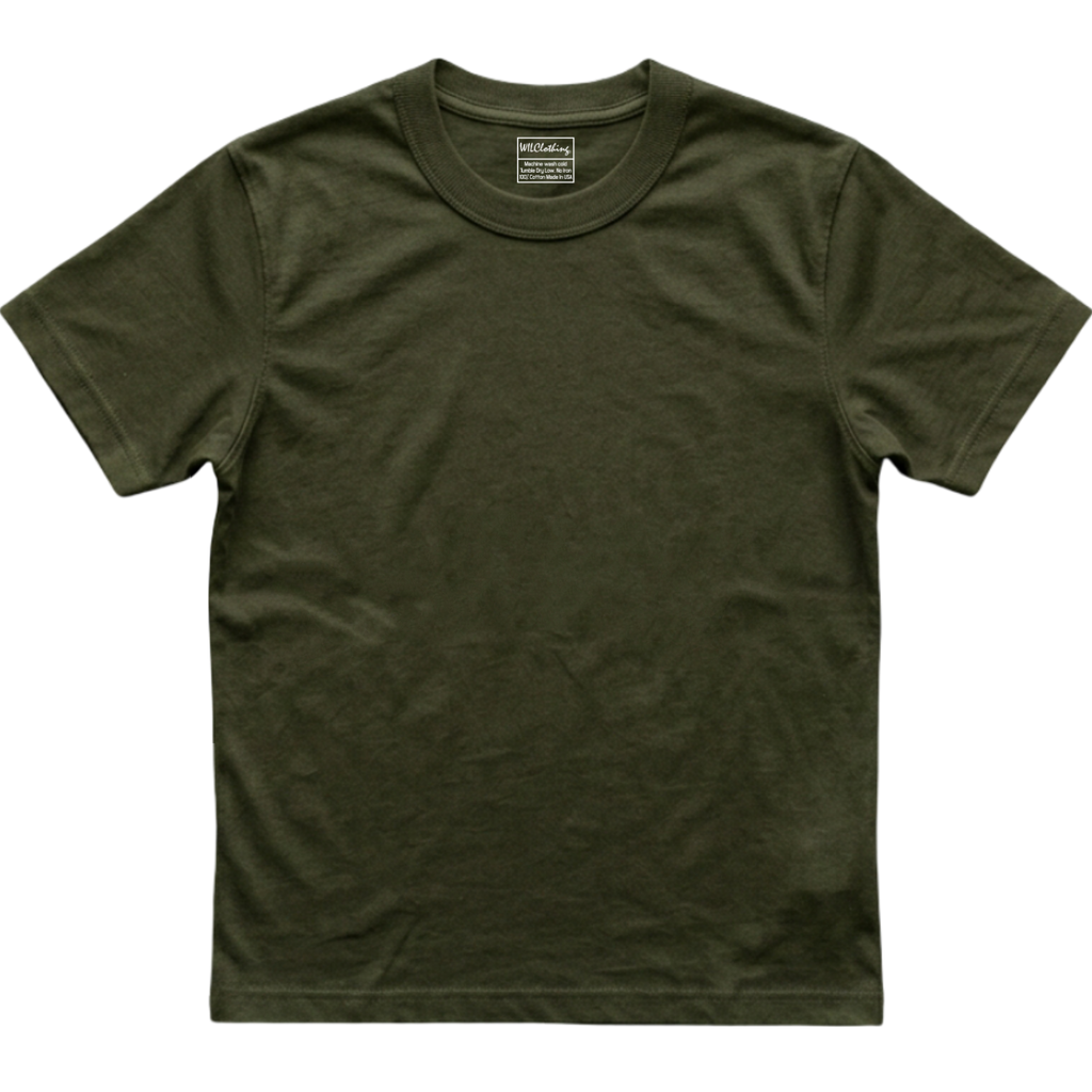 WILClothing Blanks - Army Green - Unisex Classic Fit